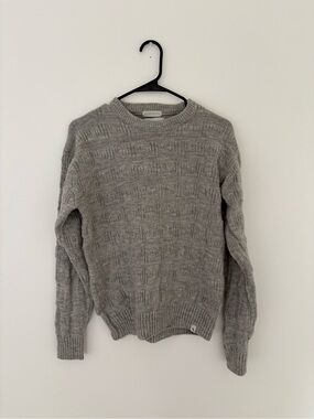 Peregrine Made in England 100% Wool Gray Pullover Sweater Men’s Small